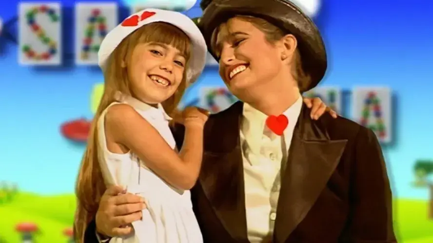 Foto de Romina Yan en Chiquititas.