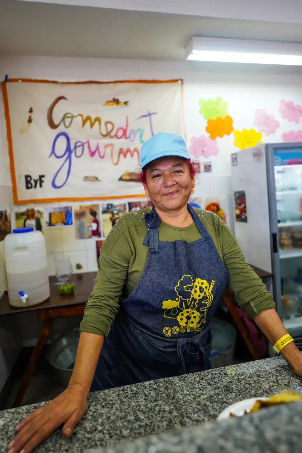 El Comedor Gourmet Belleza y Felicidad Fiorito, atendido por sus emprendedoras.