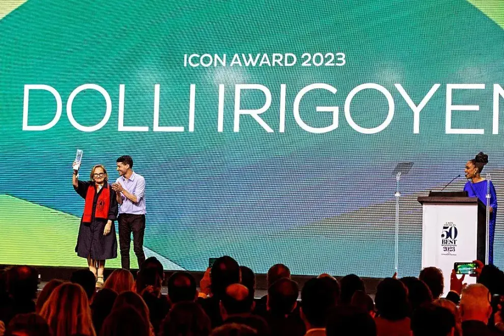  se distinguió a las argentinas Dolli Irigoyen y Florencia Rey como Icon Award 2023 y Beronia Latin America's Best Sommelier 2023,