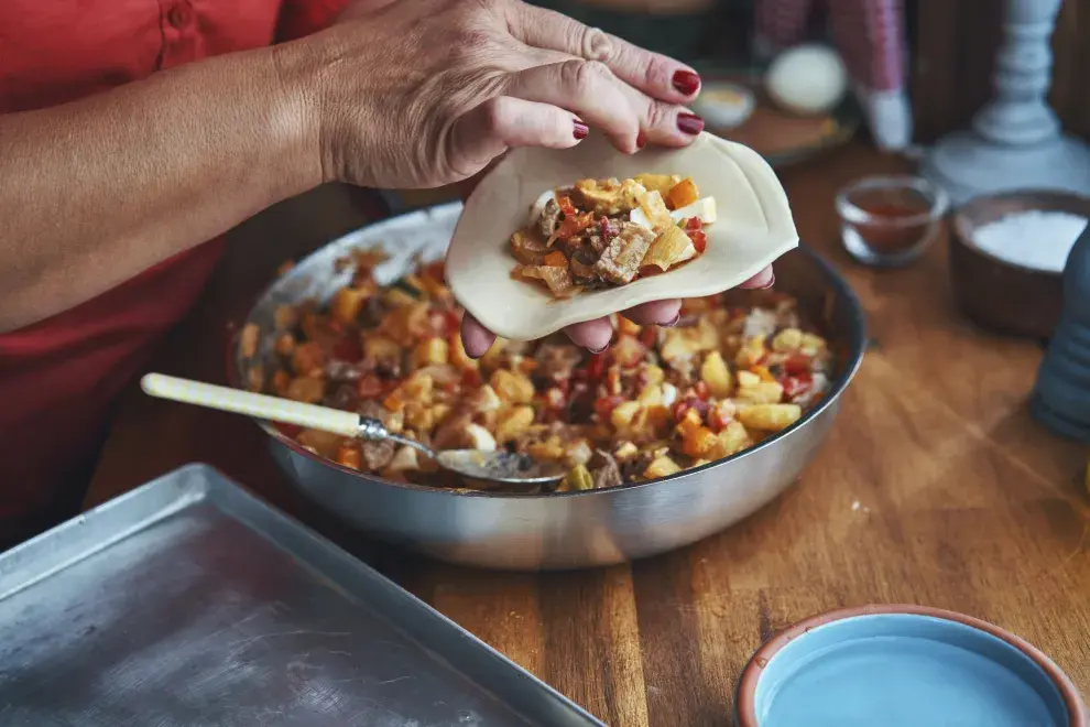 Receta de masa para tapas de empanadas, por Paulina Cocina