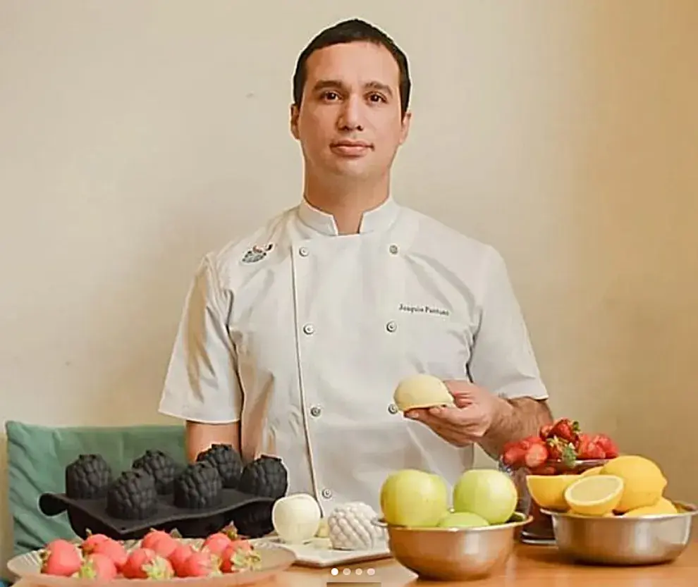 Joaquín Pantuso es un destacado pastelero argentino.