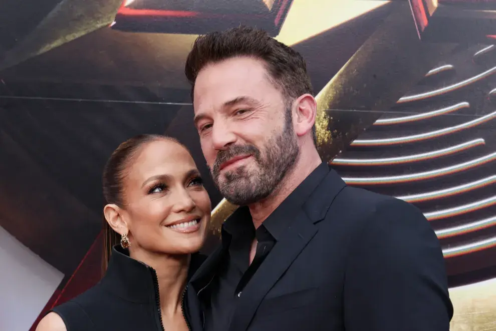 Foto de Jennifer Lopez con Ben Affleck.