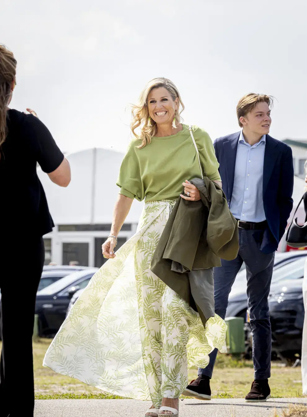 Máxima Zorreguieta en el Grand Prix de Países Bajos.