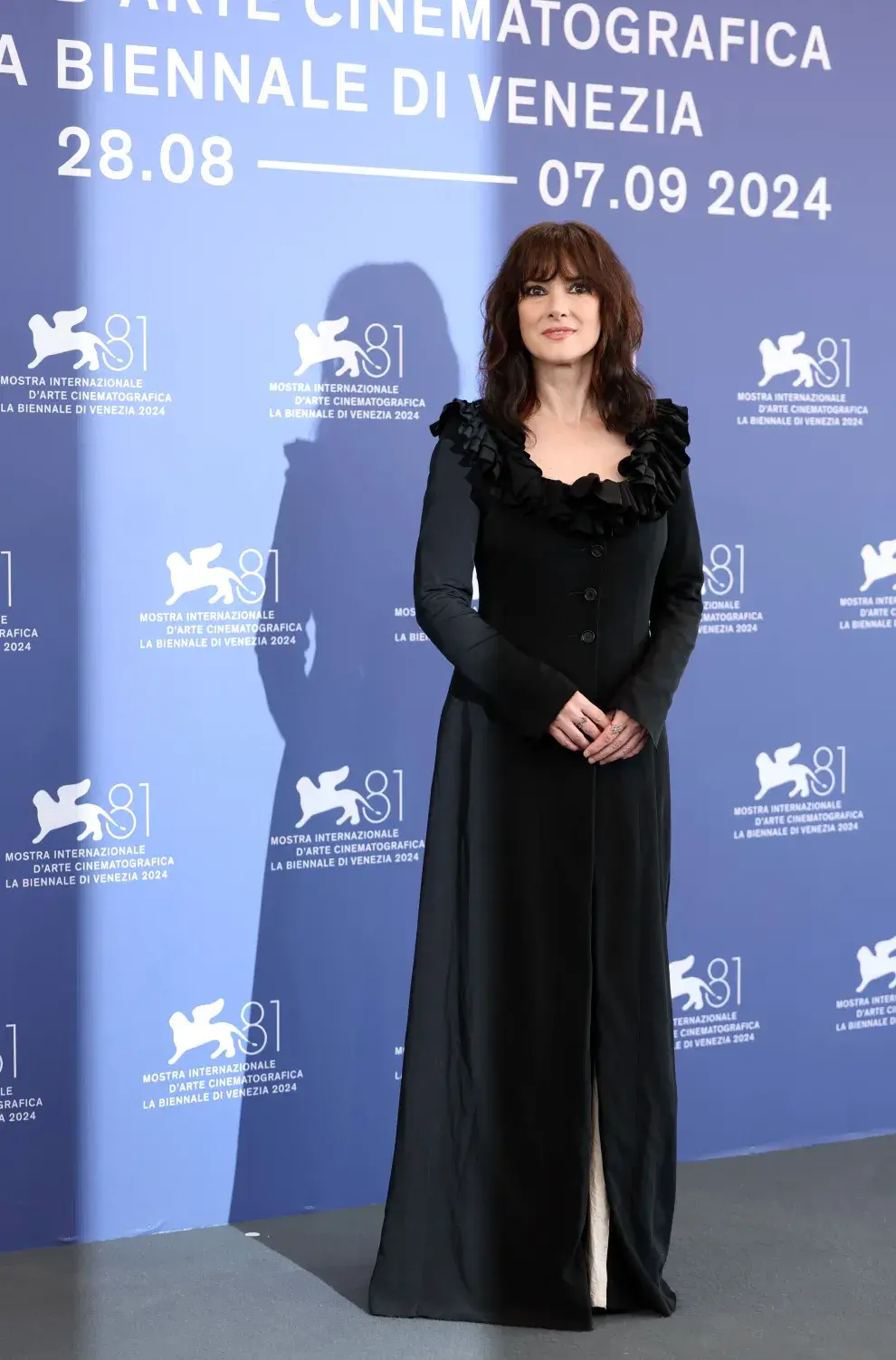 Winona Ryder en el Festival de Venecia.