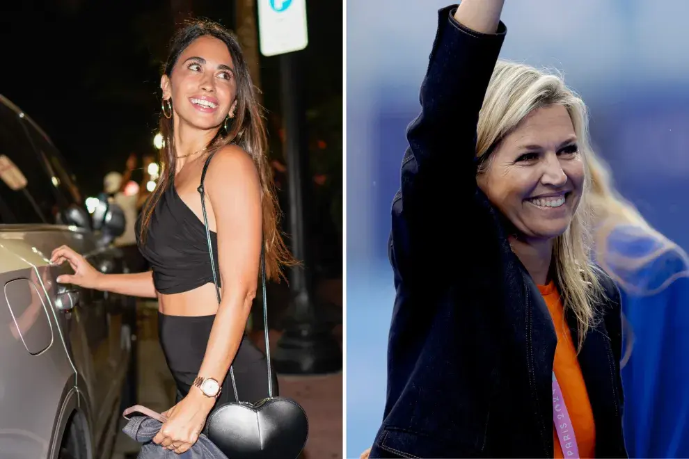 Fotos de Antonela Roccuzzo y Máxima Zorreguieta.