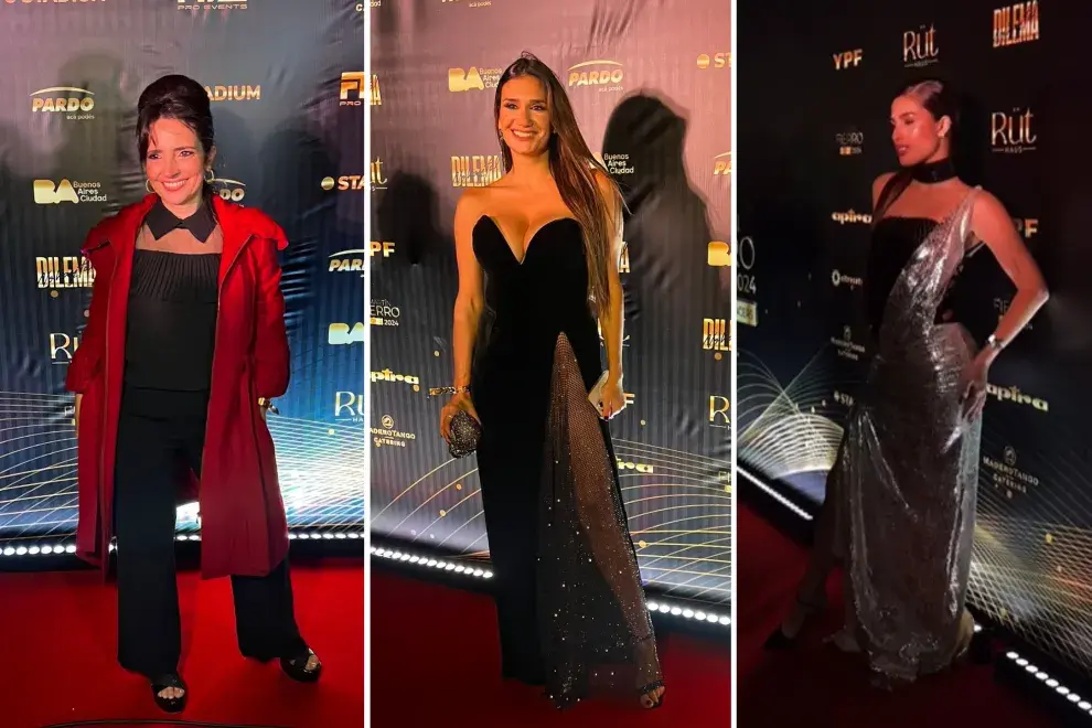 Los looks en la alfombra roja del Martín Fierro Digital 2024.