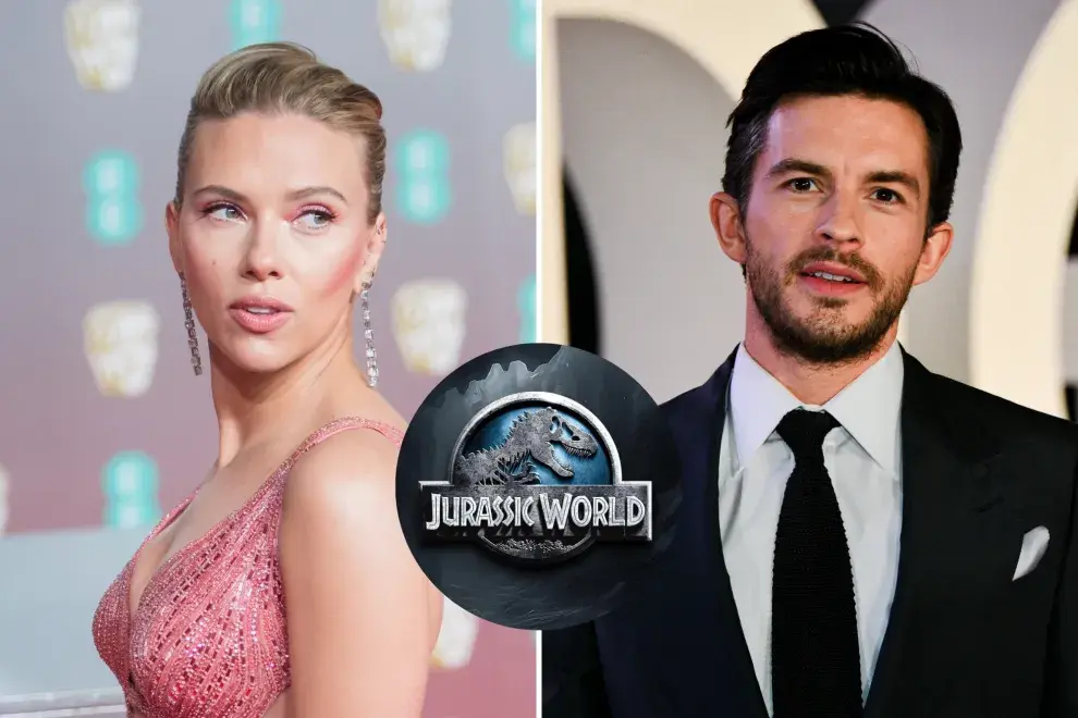 Fotos de Scarlett Johansson y Jonathan Bailey.