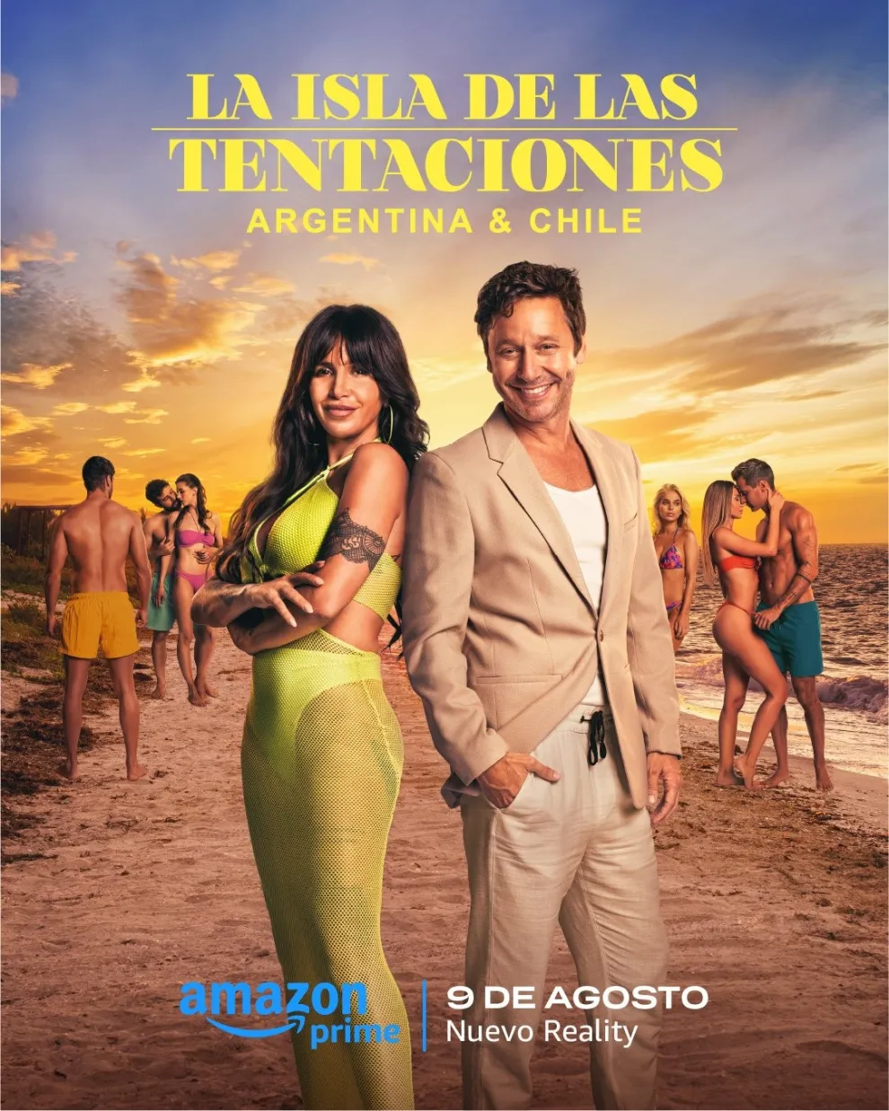 Poster oficial de "La isla de las tentaciones"