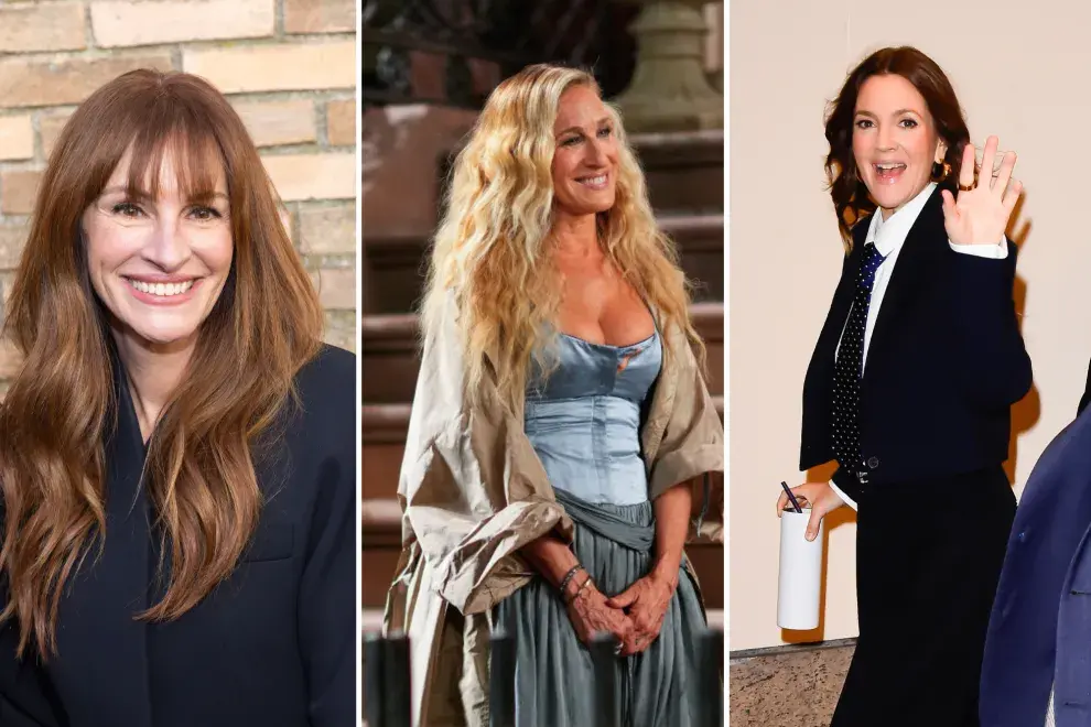 Julia Roberts, Sarah Jessica Parker y Drew Barrymore