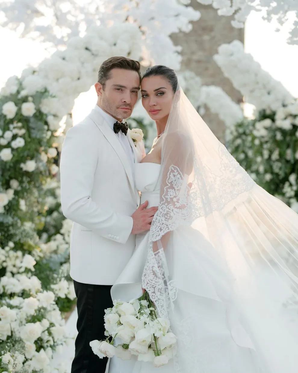 Las fotos del casamiento de Ed Westwick, galán de Gossip Girl.