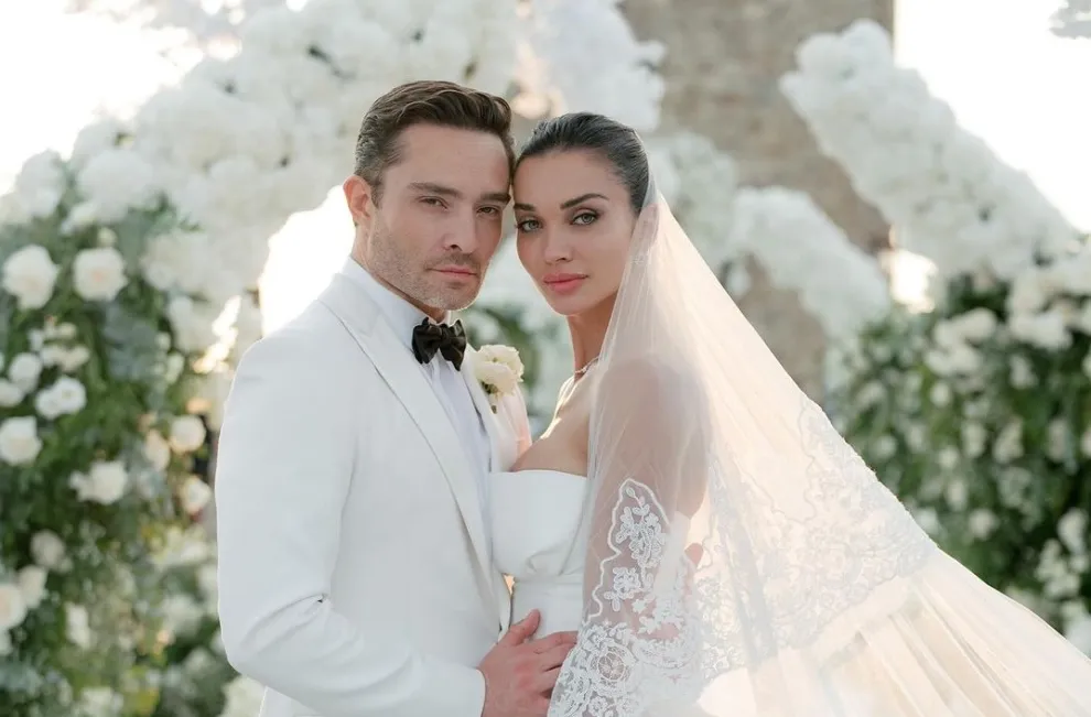 Las fotos del casamiento de Ed Westwick, galán de Gossip Girl.