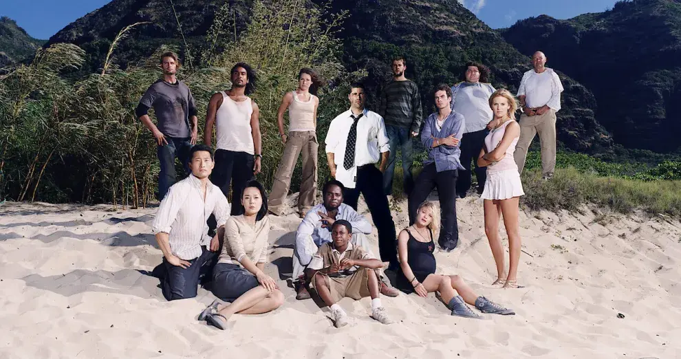 Foto del elenco de Lost.