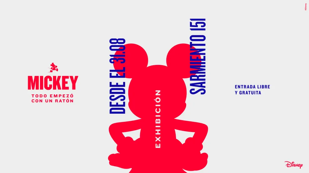 Banner de MICKEY, todo empezó con un ratón.