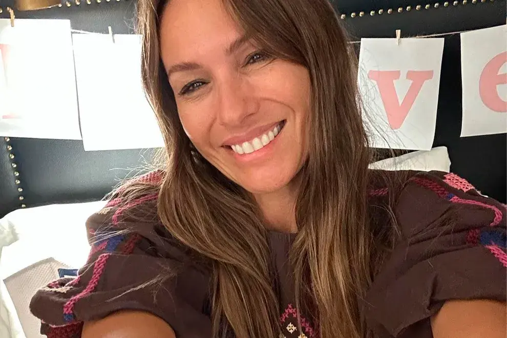 Foto de Pampita en Instagram.