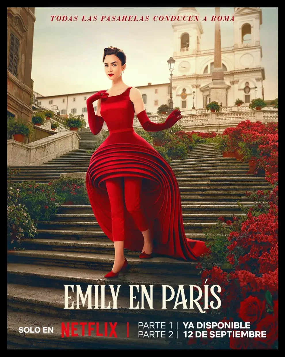 Poster de la parte 2 de la temporada 4 de Emily in Paris.