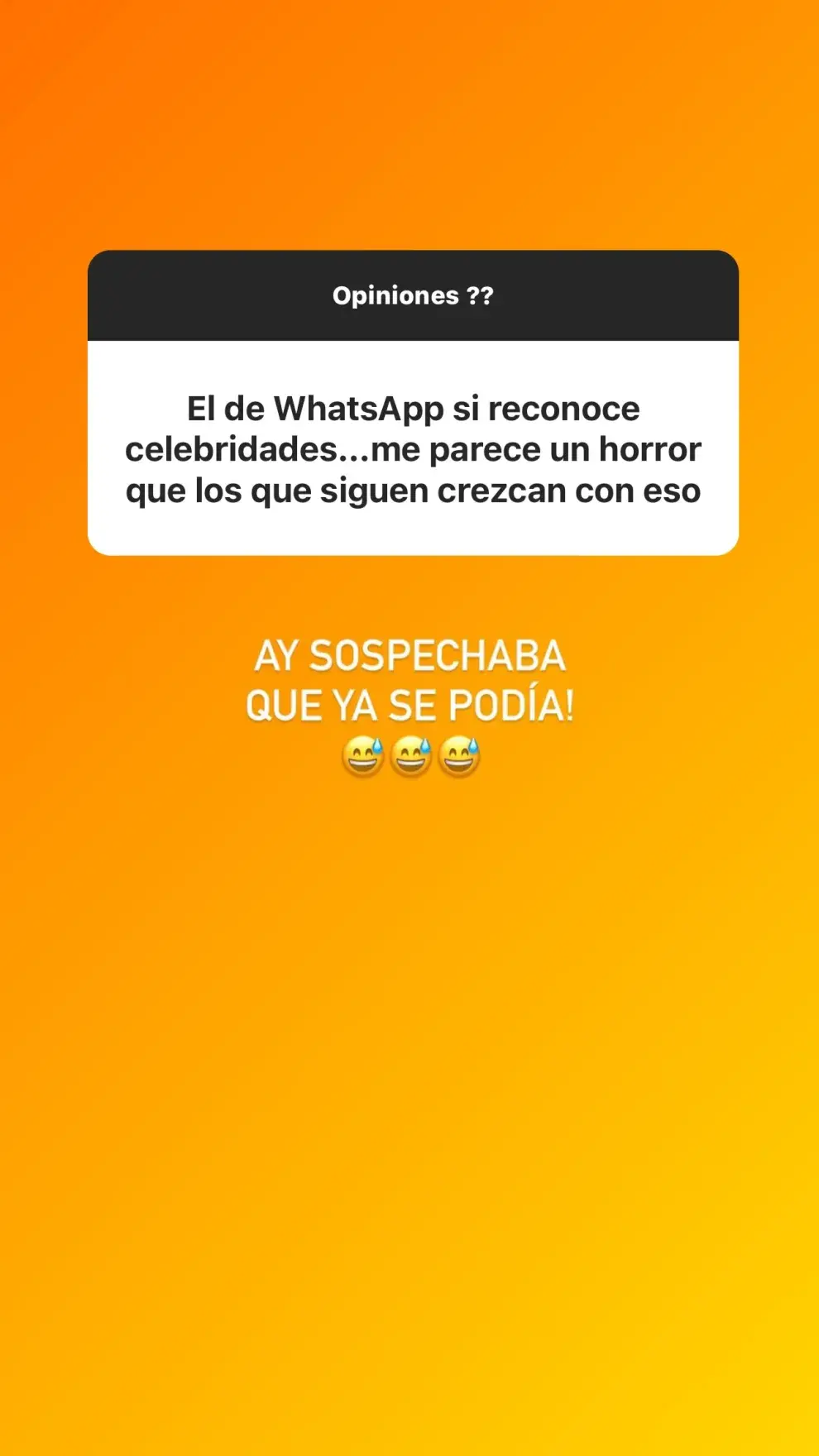 Captura de la Storie de Luisana Lopilato en Instagram.