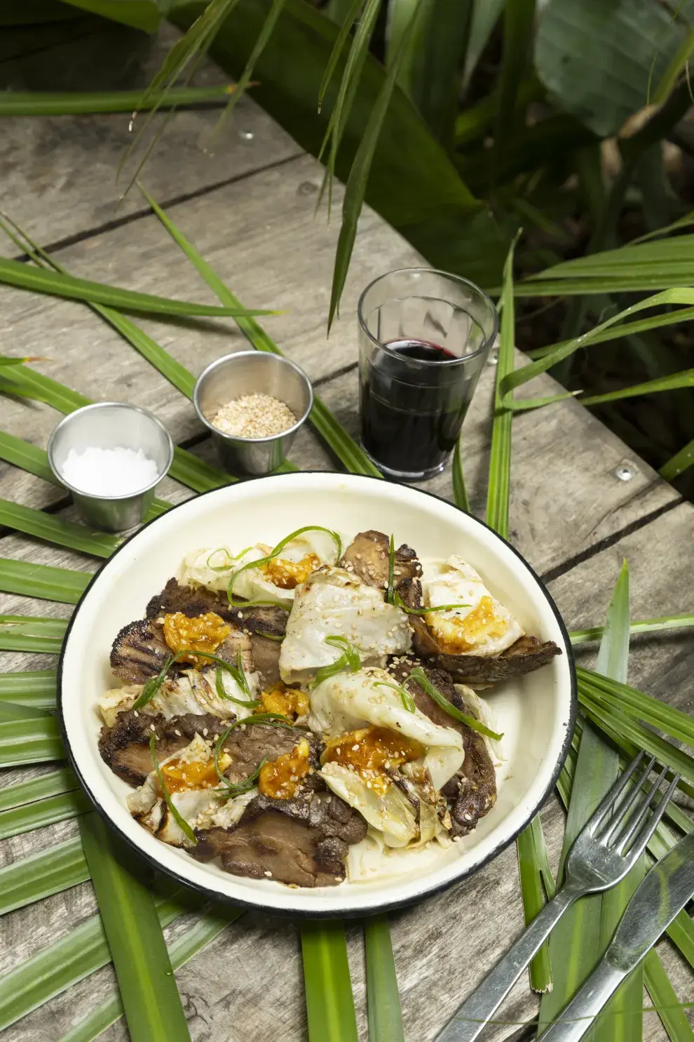 Tataki de melena de león