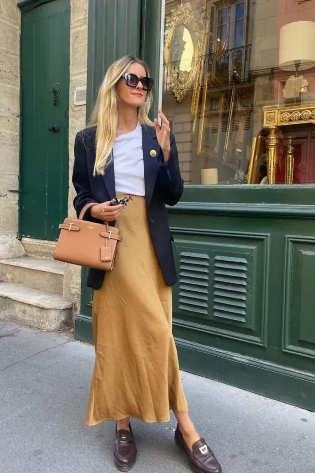 Mujer por las calles de Nueva York