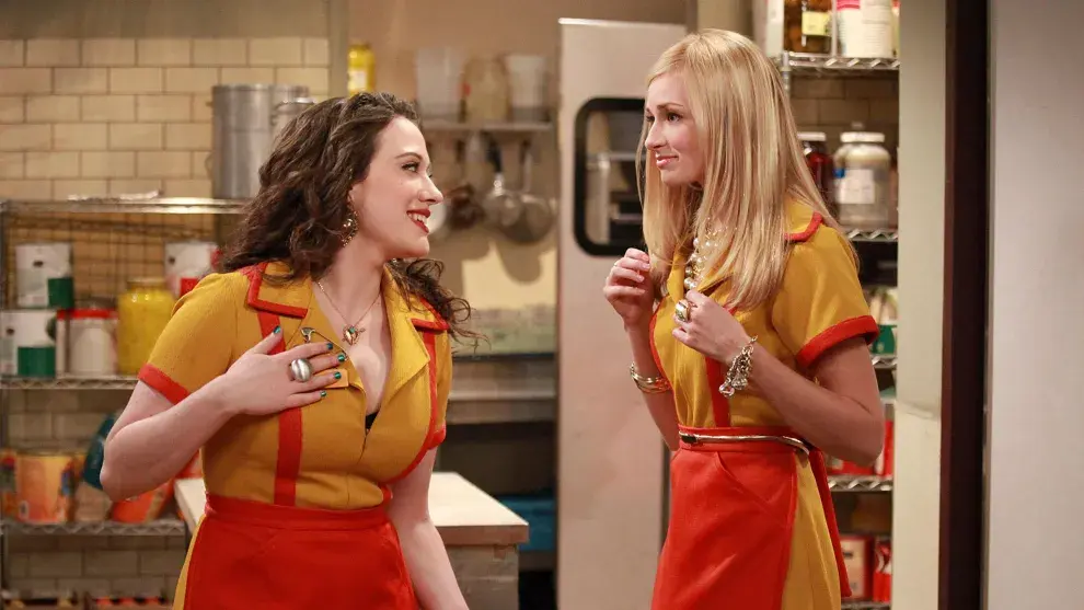 Imagen de la serie 2 Broke Girls.