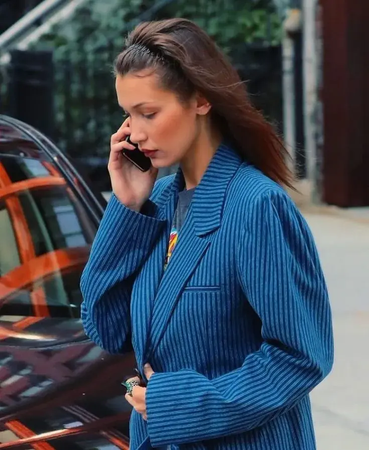 Bella Hadid en las calles de Nueva York