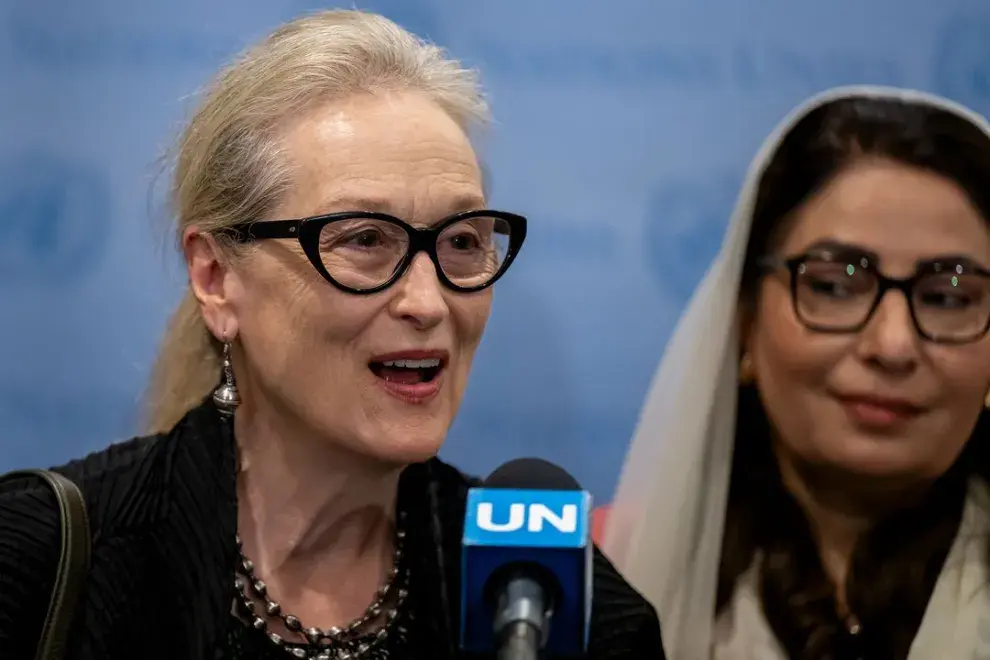 Meryl streep en la ONU