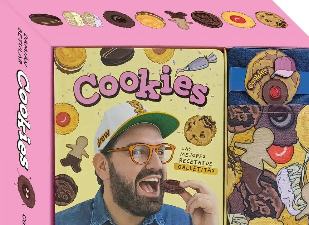 El nuevo libro Cookies, de Damián Betular.