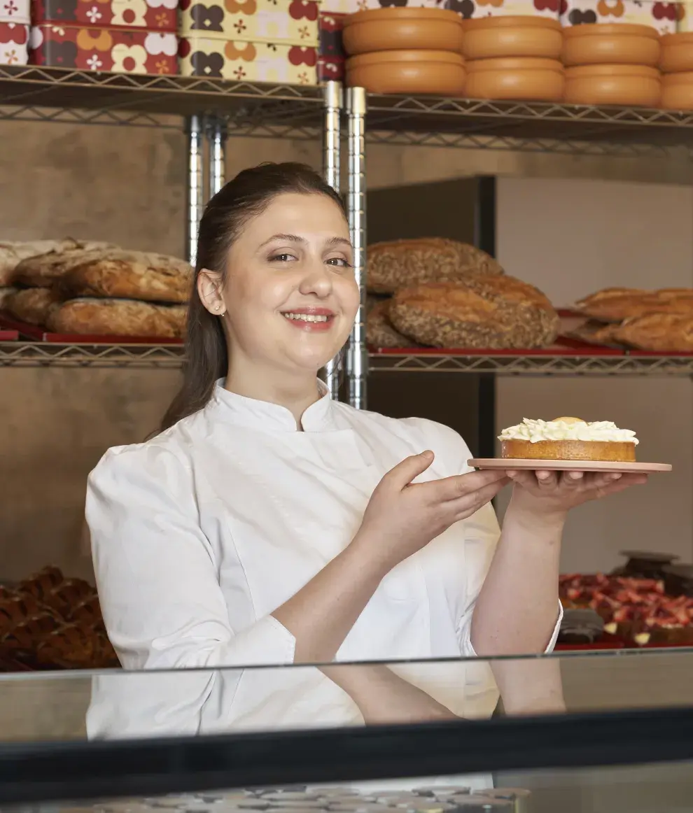 Julia Debicki, pastry chef en Betular Patisserie