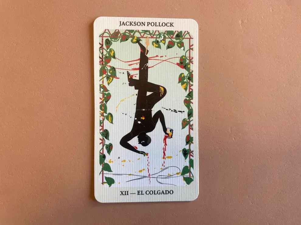 Carta del tarot "El colgado"