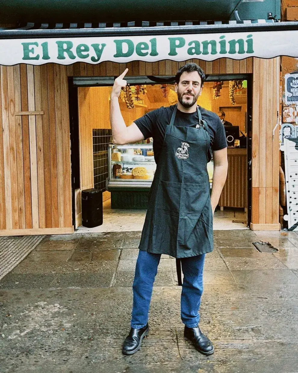 Martin Garabal tiene un local foodie en la zona de Palermo.