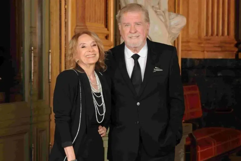 Foto de Selva Aleman y su esposo, Arturo Puig.