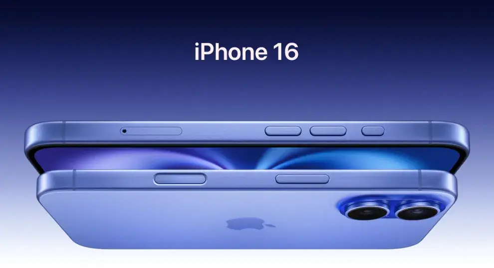 Foto del iPhone 16.