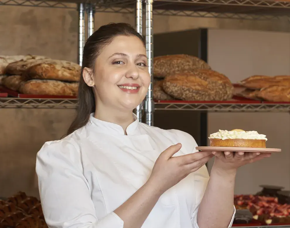 Julia Debicki, pastry chef en Betular Patisserie