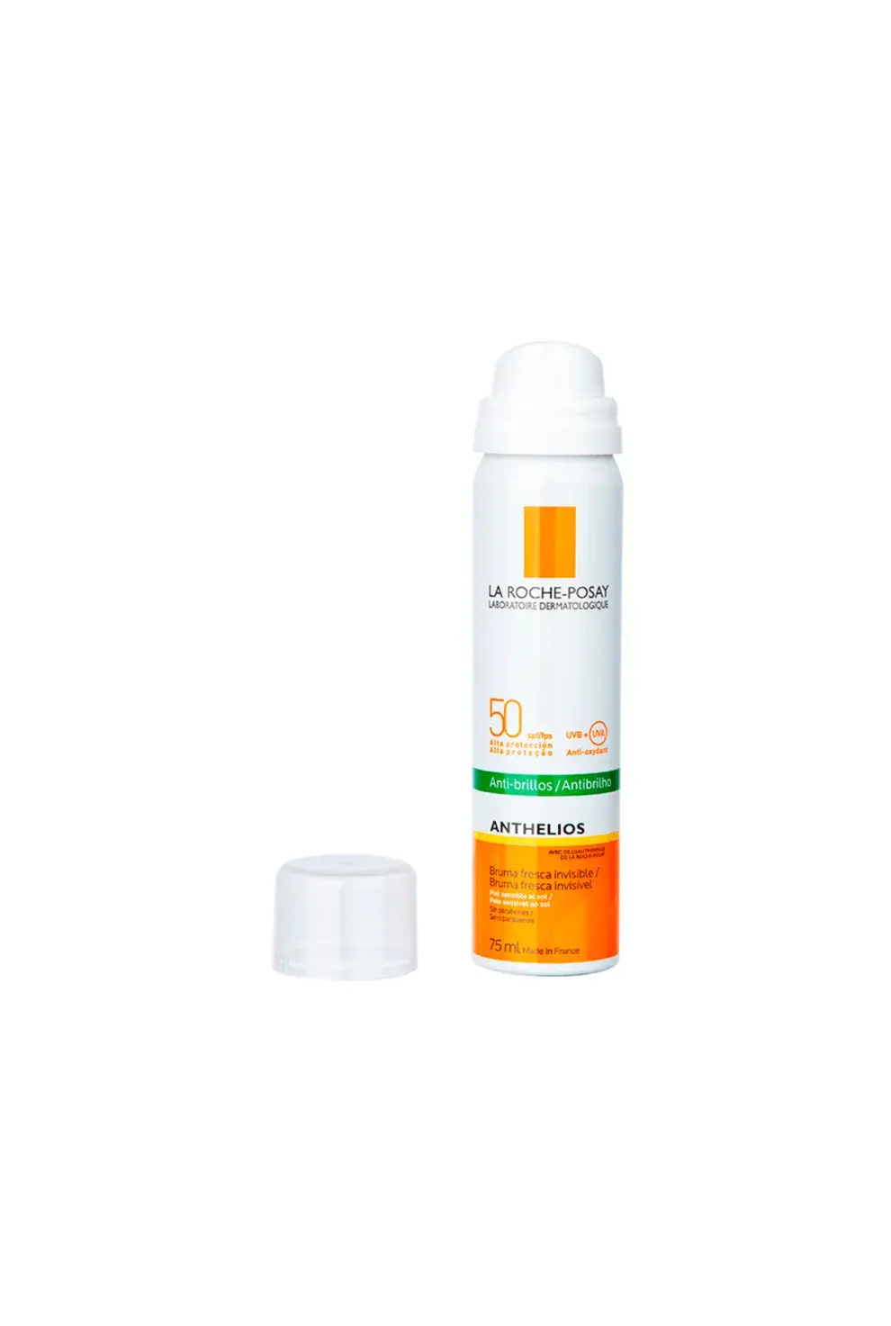 Protector solar facial Anthelios SPF 50 Face Mist de La Roche Posay