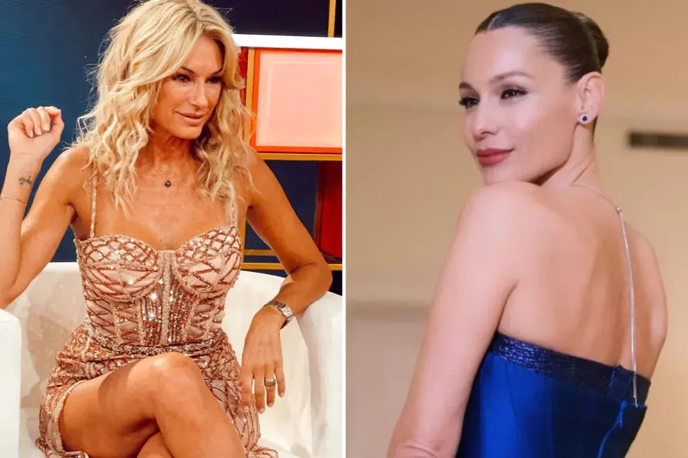 Imagenes de Yanina Latorre y Pampita.