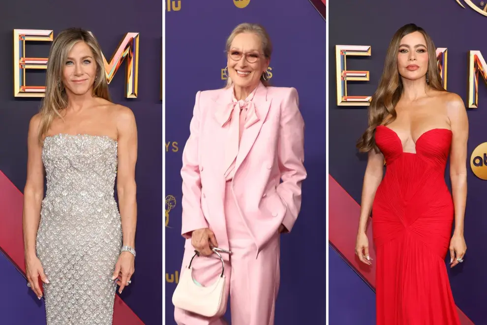 Armado con Los mejores looks en la alfombra roja de los Premios Emmy 2024.