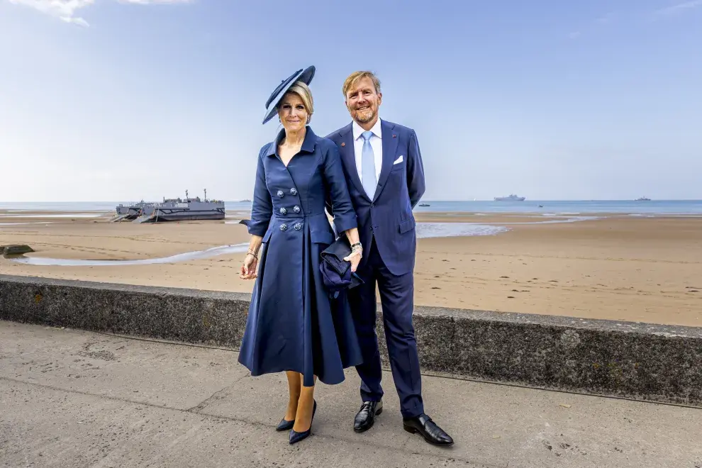 Foto de la reina Máxima Zorreguieta y el rey Guillermo Alejandro.