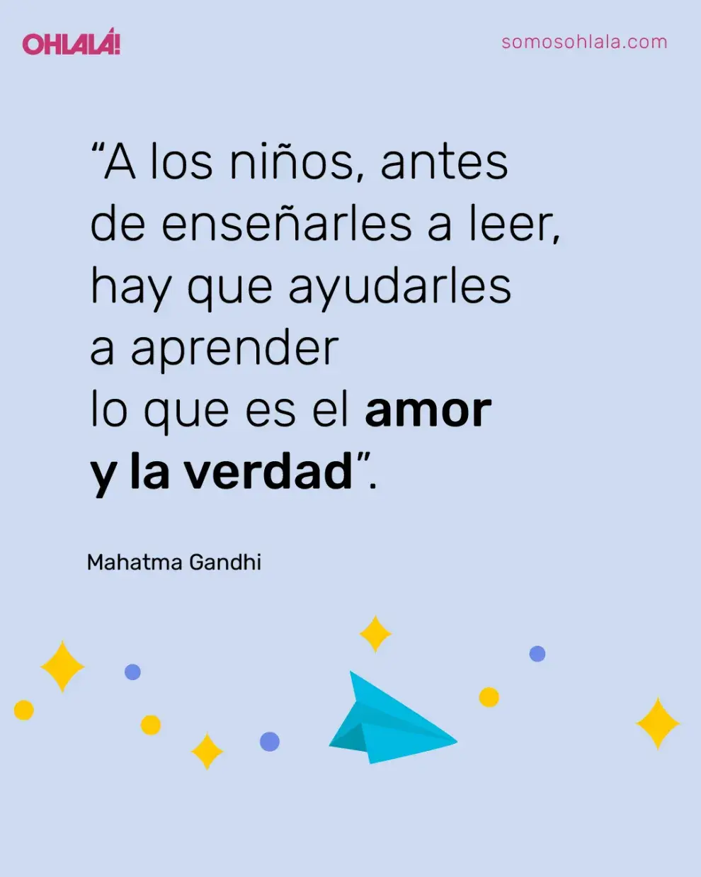 Frases para reflexionar en el Día de los Derechos de los Niños.