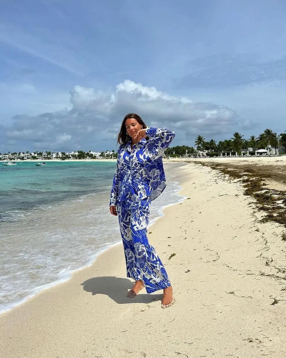 El posteo con el que reapareció Pampita en Instagram tras los rumores de separación.