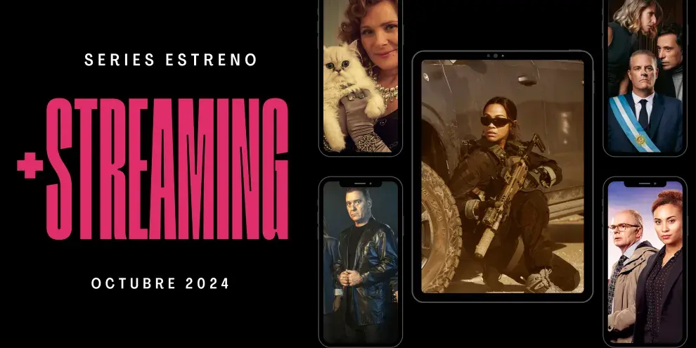 ¿Qué ver en streaming en octubre? Calendario de series estreno en Netflix, Prime Video y más.