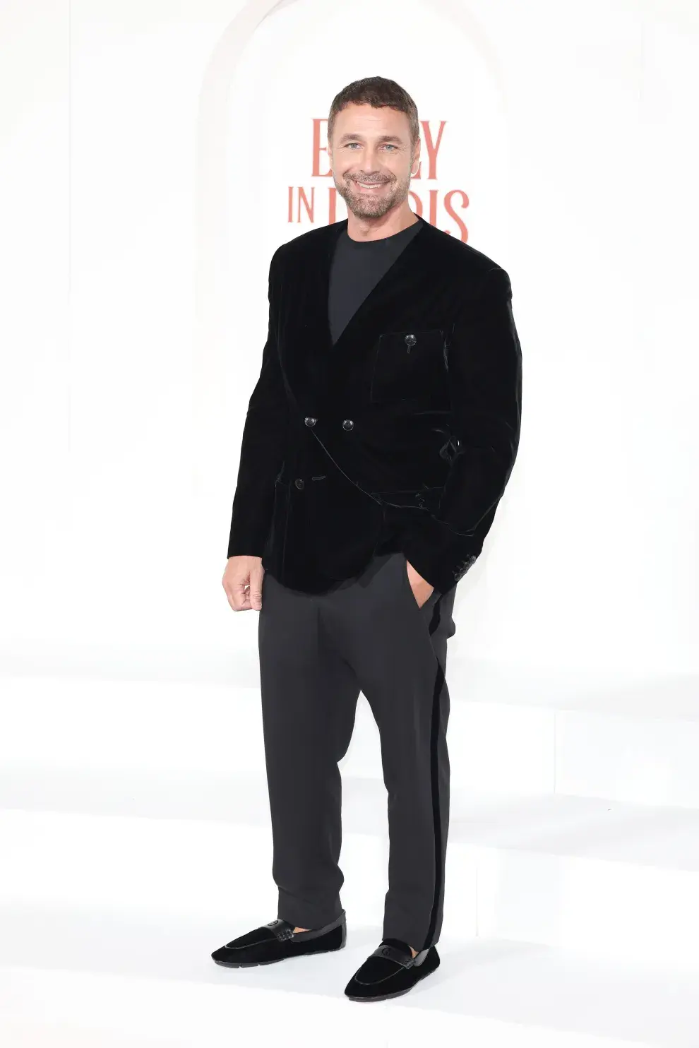  Raoul Bova en la premiere en Roma de Emily in Paris.