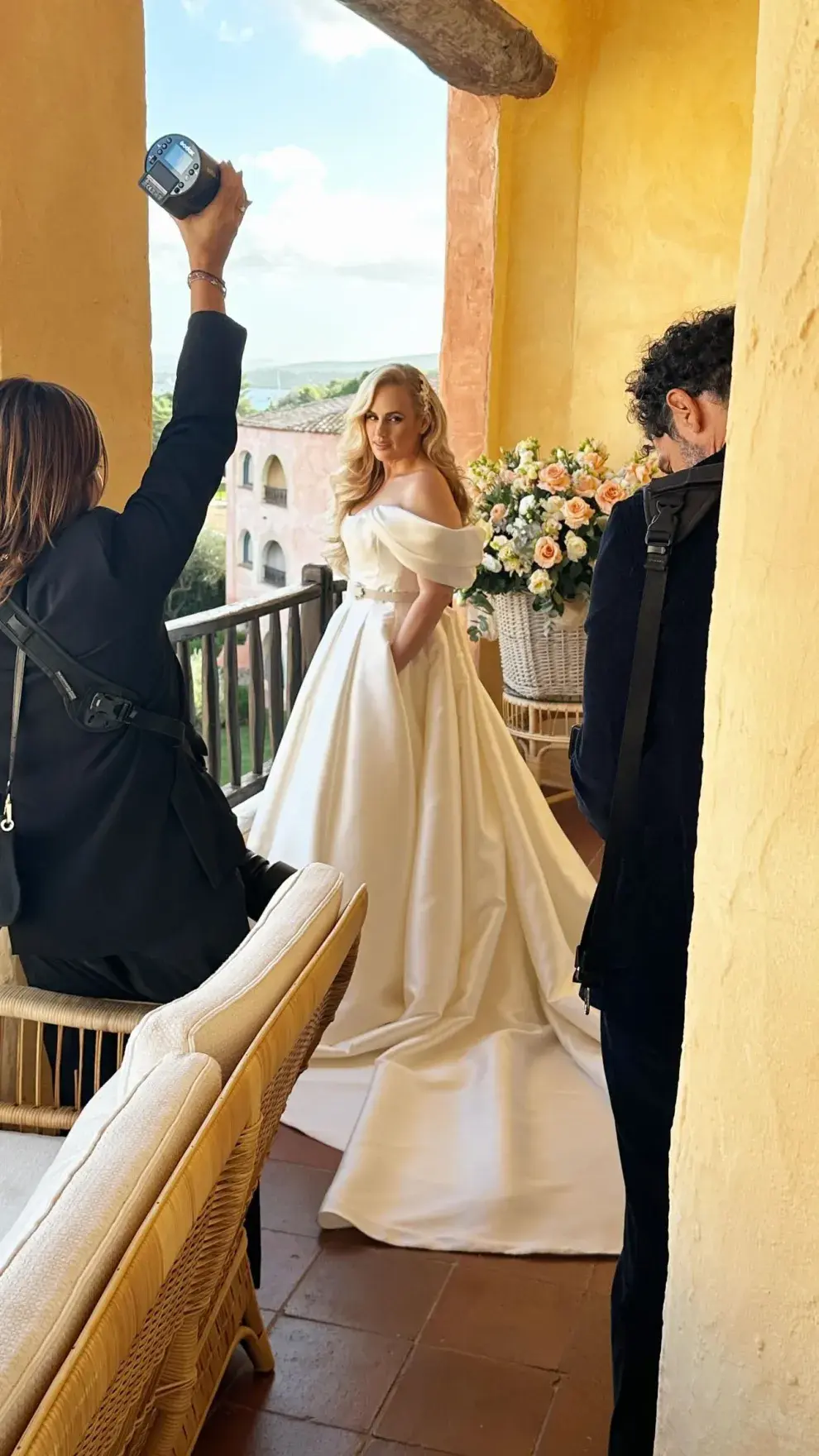 Foto: Rebel Wilson se casó con Ramona Agruma.