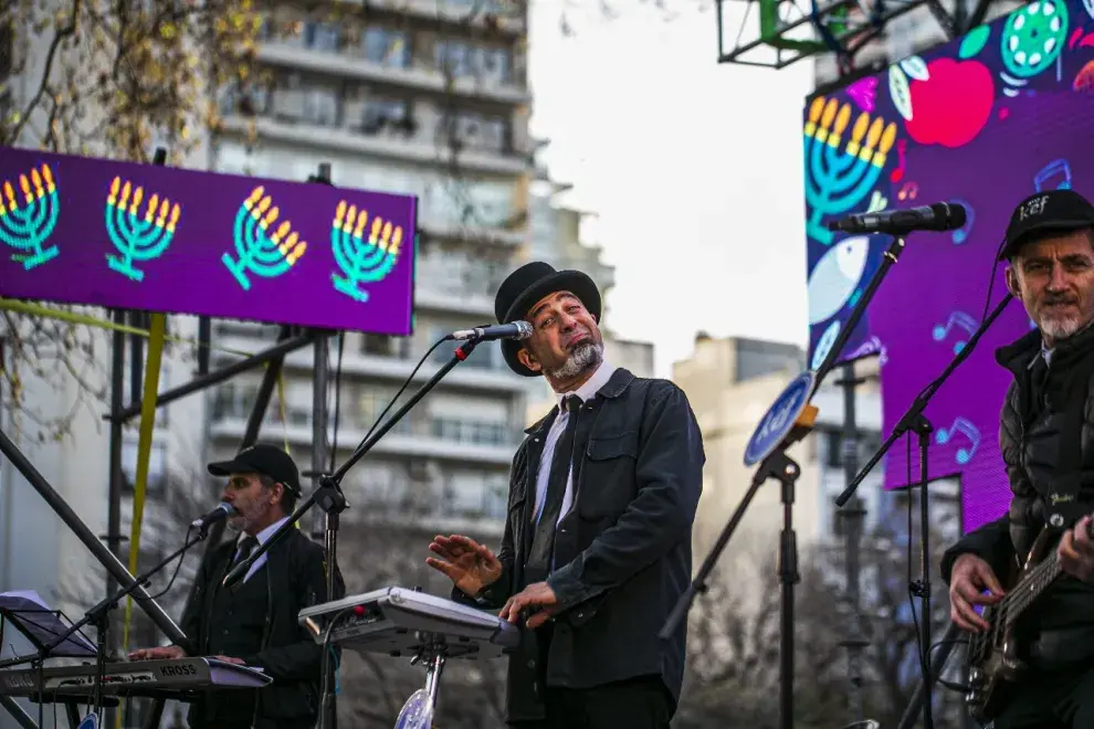 Celebración del año de Rosh Hashaná, el nuevo judío.