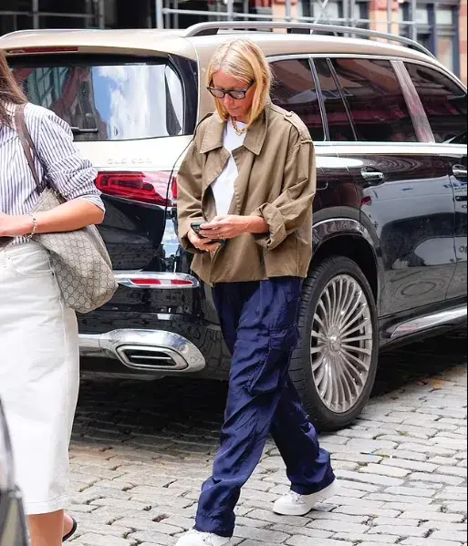 Gwyneth Paltrow en las calles de Nueva York. 