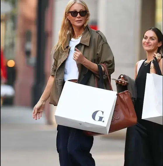 Gwyneth Paltrow en las calles de Nueva York. 