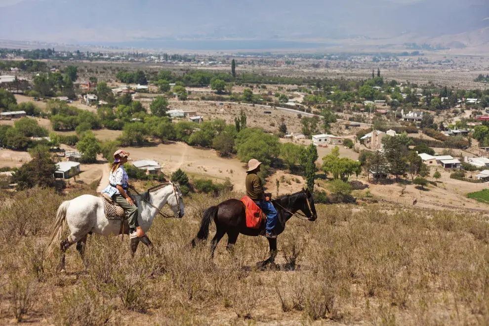 Las cabalgatas por el Tafí del Valle son soñadas.