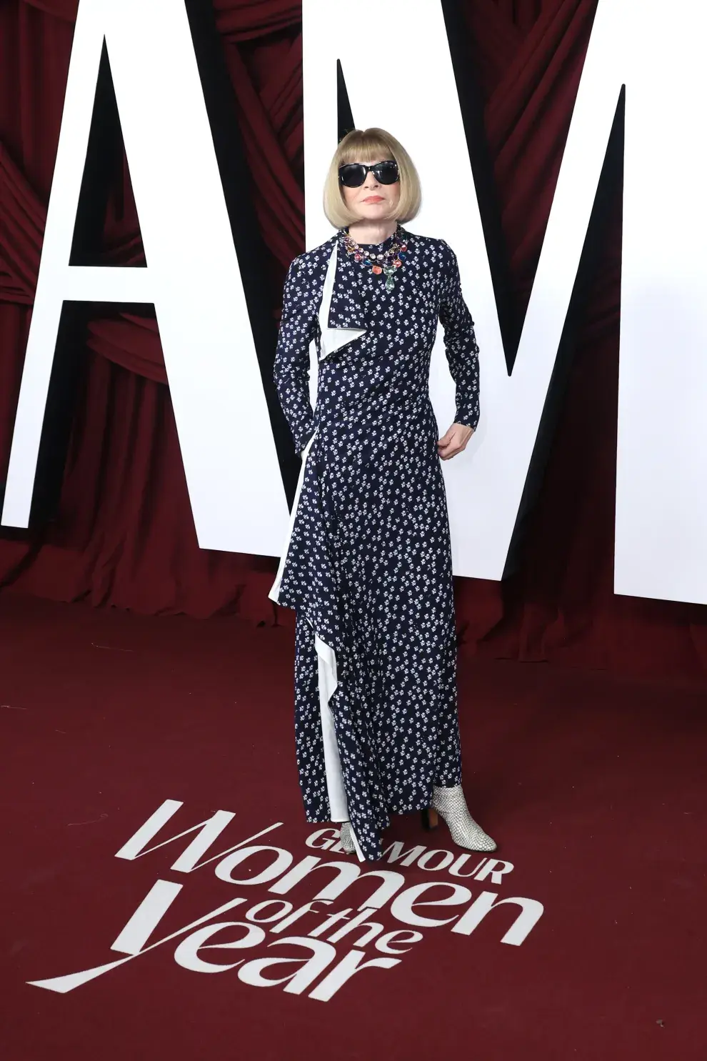 Foto de  Anna Wintour en los Premios Mujeres del Año 2024.