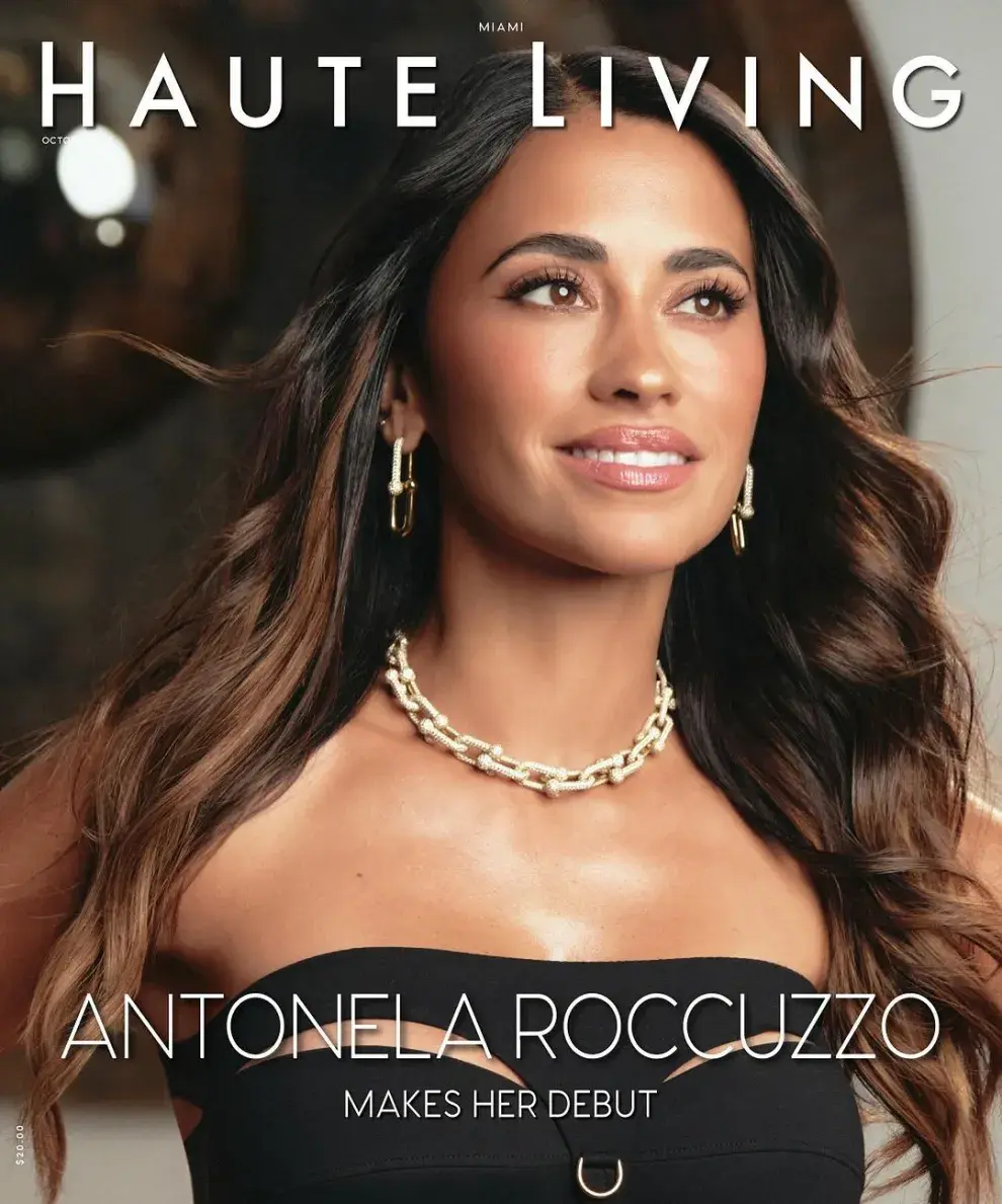 Foto de Antonela Roccuzzo en Haute Living.