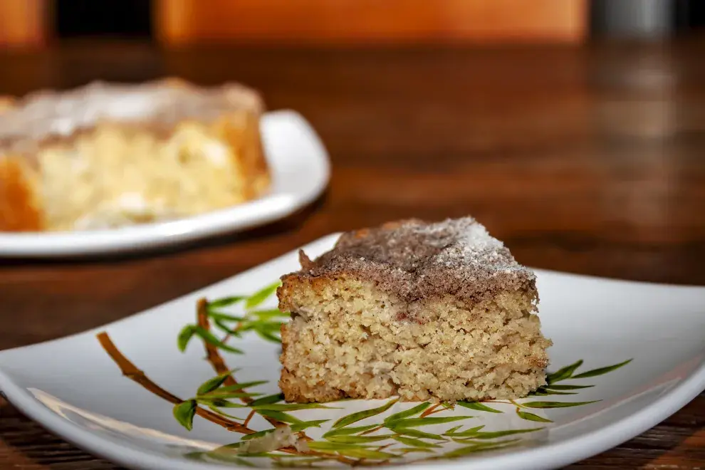 Budín de manzana