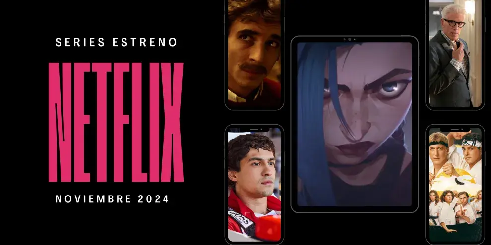 Foto de calendario de series estreno en Netflix en noviembre de 2024.