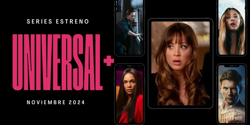 Calendario de series estreno en Universal+ en noviembre de 2024.